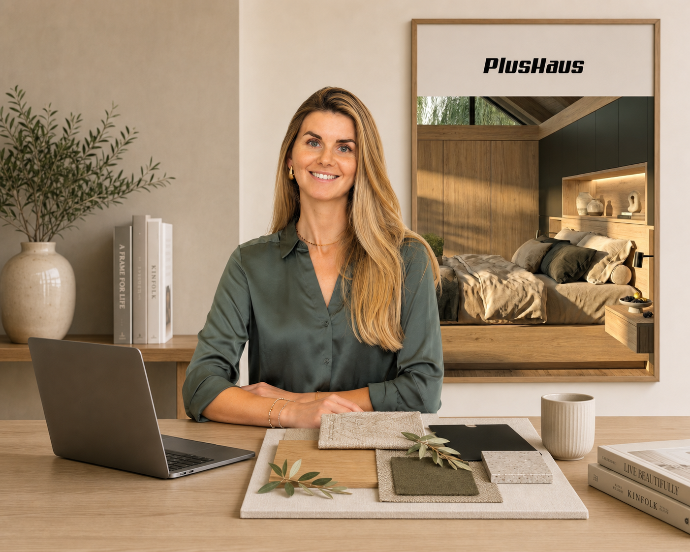 Designerin Jule Huschka (KI erstellt)