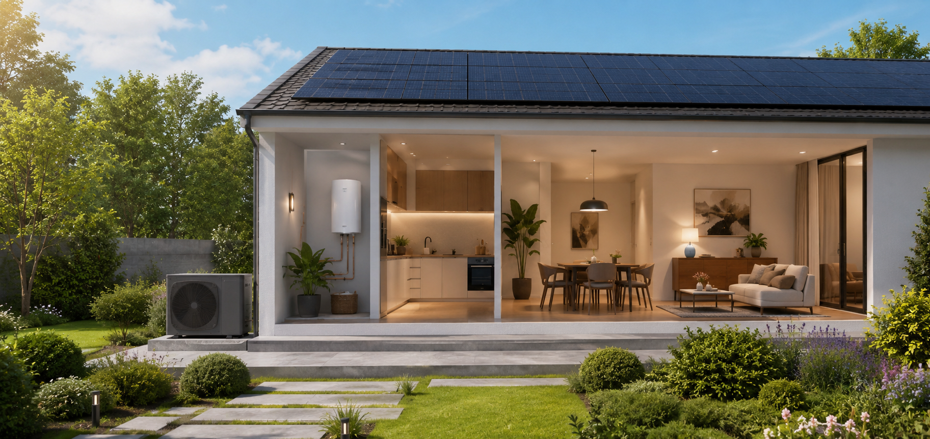 Wärmepumpe mit Energierückgewinnung